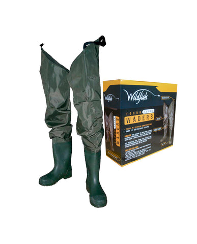 Wildfish PVC/Nylon Thigh Waders