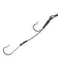 Wire Shark Trace Double Hook Stainless 10/0 - 600lb 7x7 Wire - Drone Ready