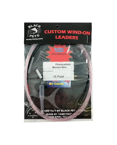 Black Pete Fluorocarbon Neo Wind On Leader