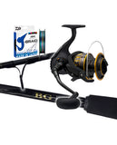 Daiwa BG Bluewater Spin Rod BG Reel Combo Deals