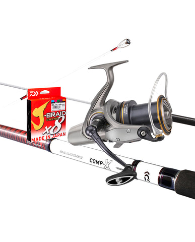 daiwa sensor spin combo Daiwa Comp-X & Sensor Surf 45 SCW Rod & Reel – Get Wet Outdoors
