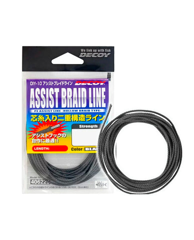 Decoy Assist Braid Line Black
