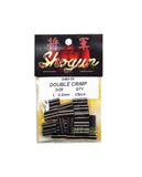 Shogun Double Brass Crimp 25 pack