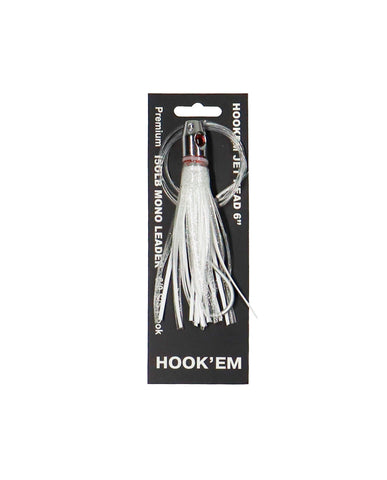 Hook-em Jet Head Lures 6Inch