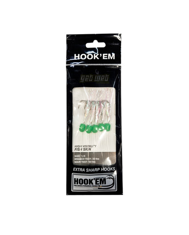 Hook'em Sabiki Bait Jig Rig