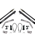 Hook'em Economy Black Fibreglass Outrigger Set