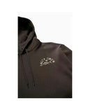 Salty Crew Hoodie - Stamped Midweight Fleece Hood - Vintage Black