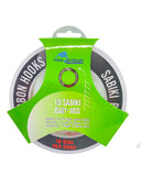 Spooled Sabiki Bait Jigs Small #6 High Carbon Hooks