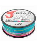 Daiwa J-Braid 8x Multi Coloured 500m