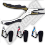 Anodized Long Nose Split Ring Fishing Pliers