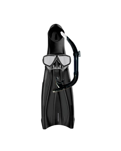 Barracoota Snorkel Mask and Flipper Set.