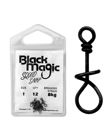 Black Magic Spiral Lure Snaps