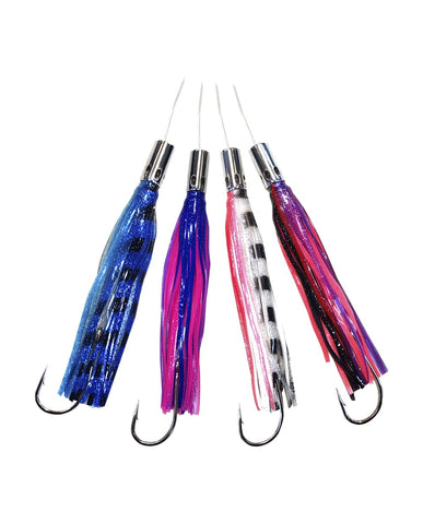 Bravo Jet Head Skirted Tuna Lure Rigged