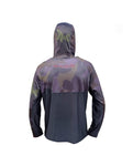 UPF50+ Long Sleeve hooded Fishing Shirt