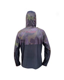 UPF50+ Long Sleeve hooded Fishing Shirt