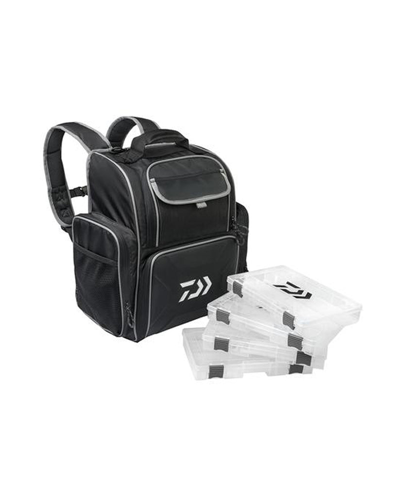daiwa tactical soft-sided tackle bag Daiwa Tackle Backpack – Get Wet Outdoors