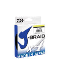 Daiwa J-Braid 4x Yellow 150yd Braided Line