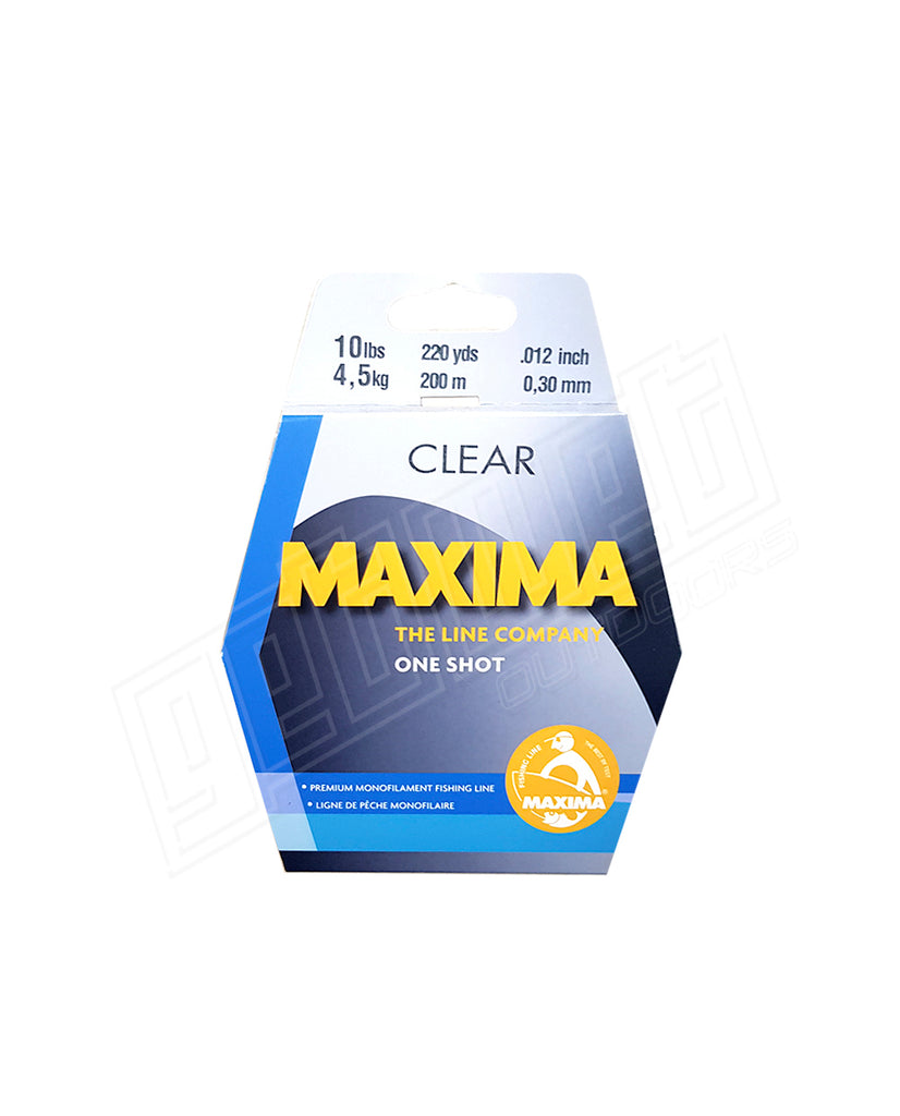 Maxima Line Maxima Clear One Shot Fishing Line β Get Wet Outdoors