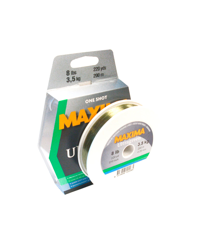 Maxima Line Maxima Ultra Green One Shot Fishing Line β Get Wet Outdoors