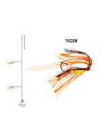 Black Magic Snapper Snack 3/0 Fishing Rigs