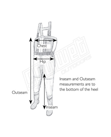 Snowbee 150D Rip-Stop Chest Waders
