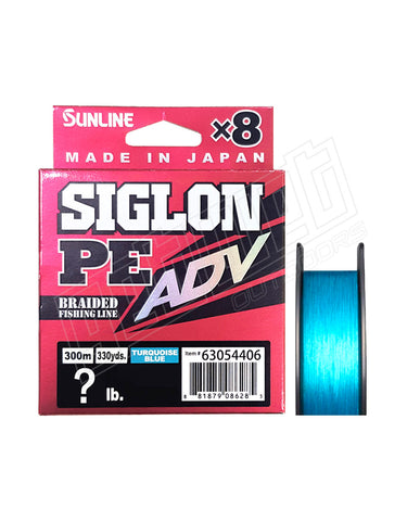 Sunline Siglon PE ADV 8x 300m Turquoise Braid