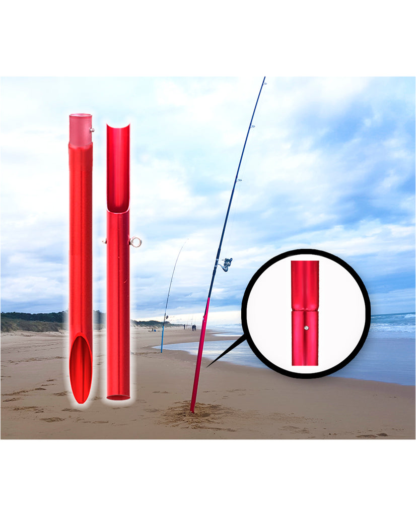 Alloy Long Surf Rod Holder 2 Piece – Get Wet Outdoors