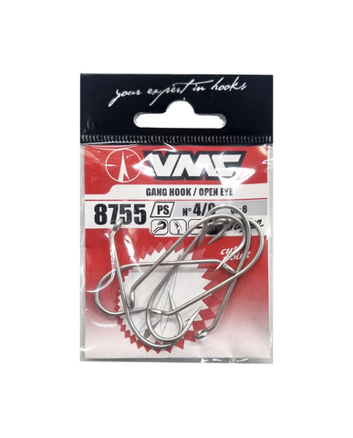 VMC Open Eye Gang 8755 Hooks 25 Pack