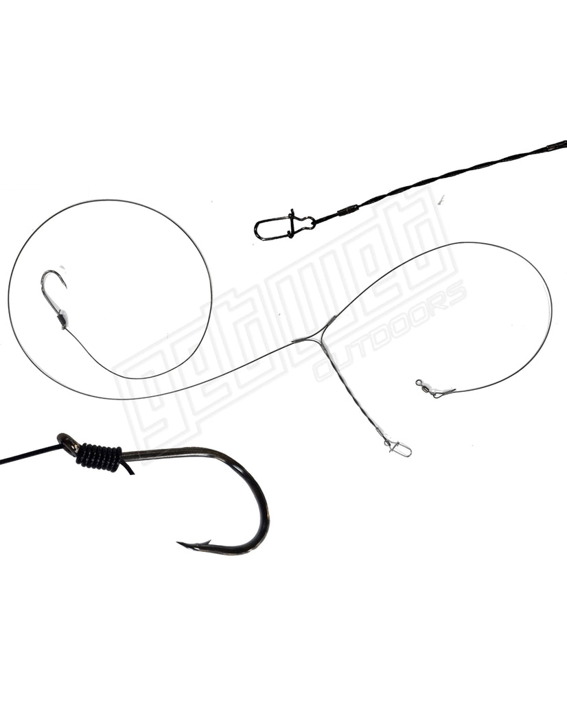 Wire Surf Rig Long Cast Wire Surf Rig Shark Trace – Get Wet Outdoors
