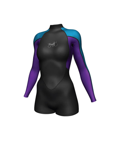 Women's Super Stretch Long Sleeve Spring Suit.