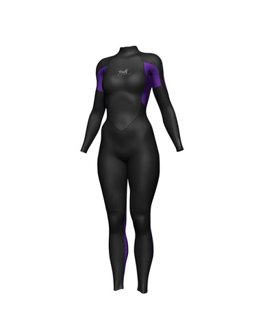 Women's Super Stretch Steamer Wetsuit.